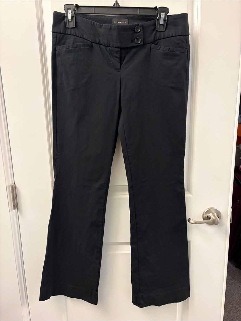 The Limited Drew fit straight leg Dress Pants with Button Waistband size 8R